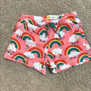 Mini Boden Pink Rainbow Kids Shorts